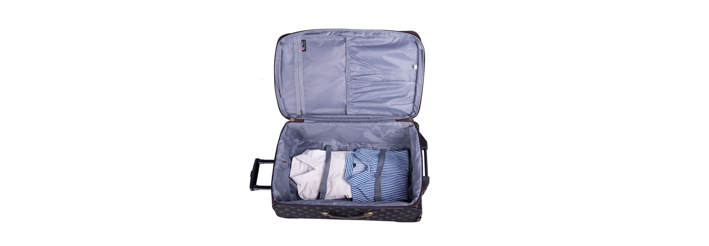 Fleur De Lis 4-Piece Luggage Set