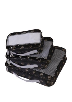 American Flyer Fleur De Lis Packing Cubes - 3-Piece Set