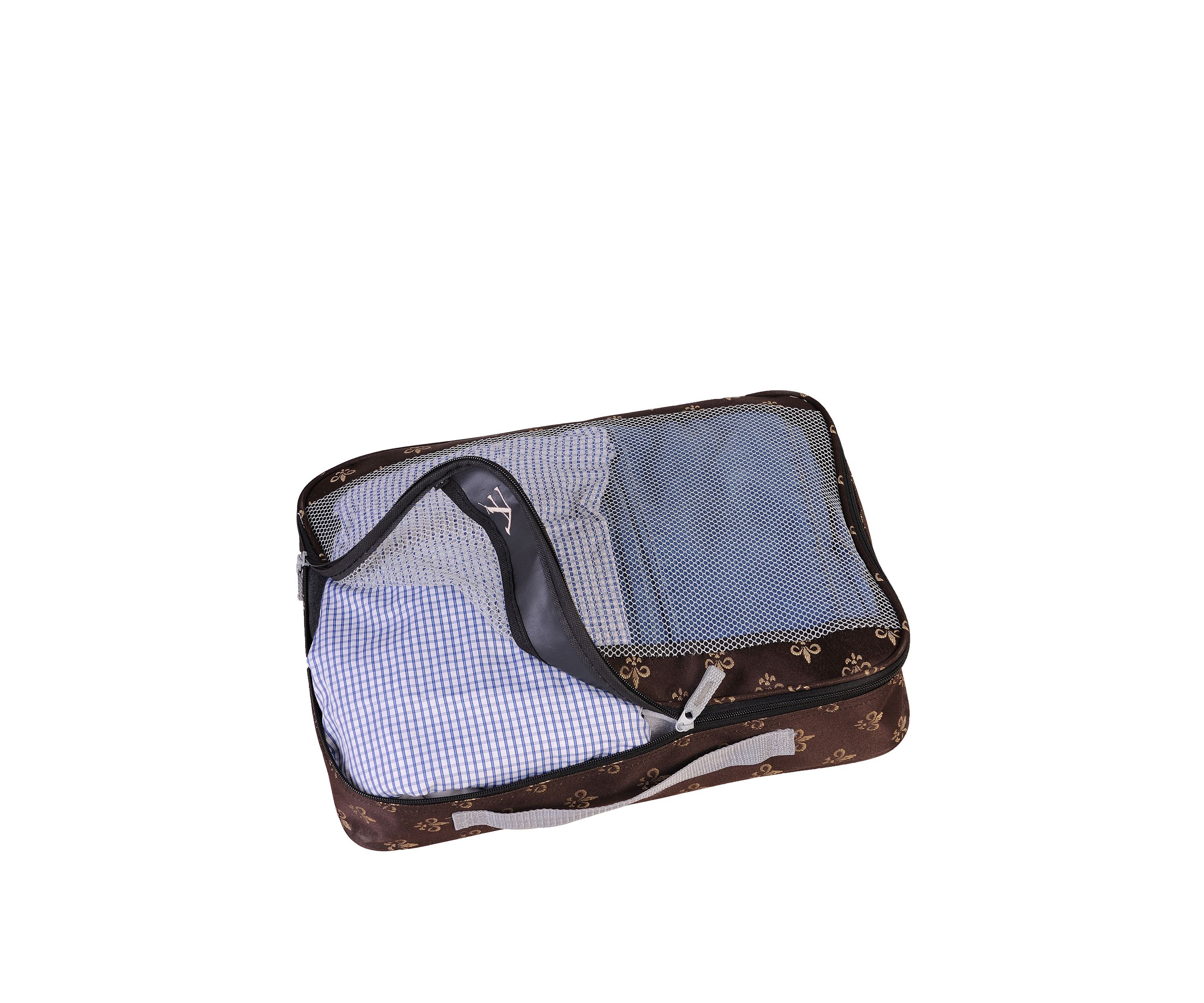 American Flyer Fleur De Lis Packing Cubes - 3-Piece Set