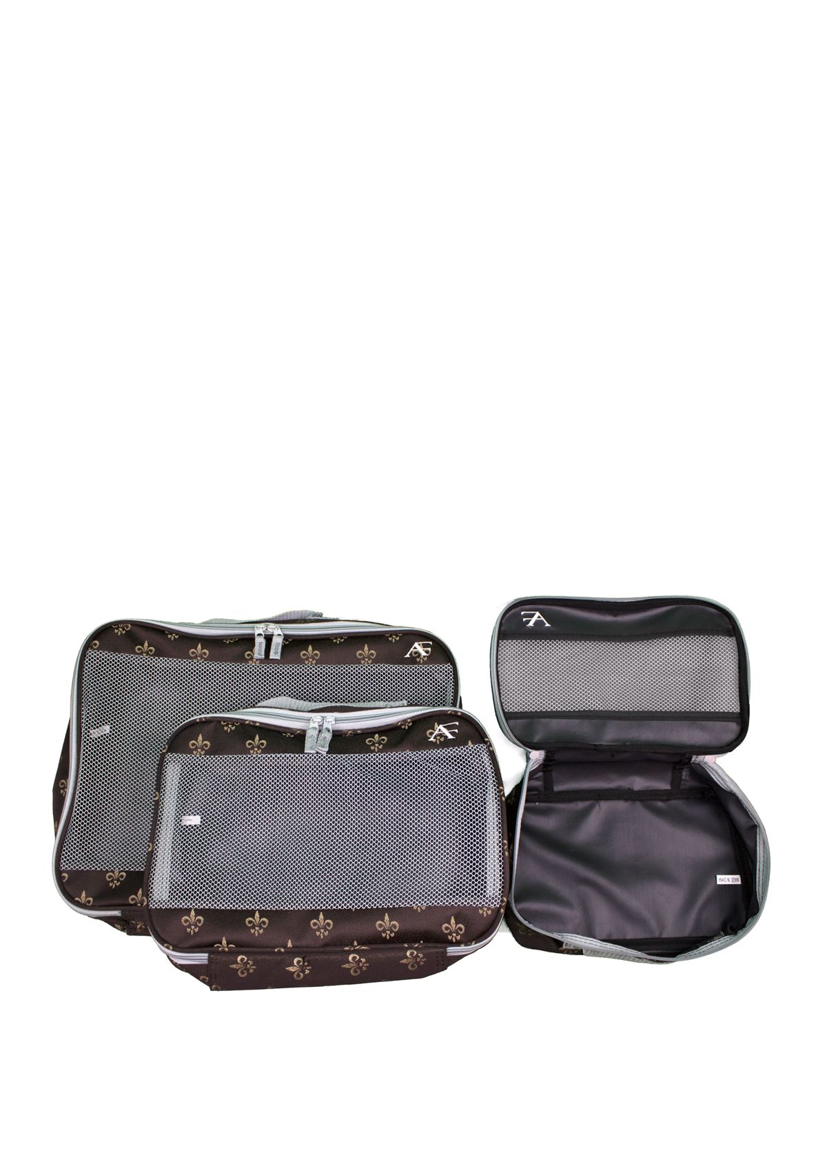 American Flyer Fleur De Lis Packing Cubes - 3-Piece Set