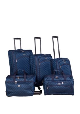 American Flyer Madrid 5-Piece Spinner Luggage Set