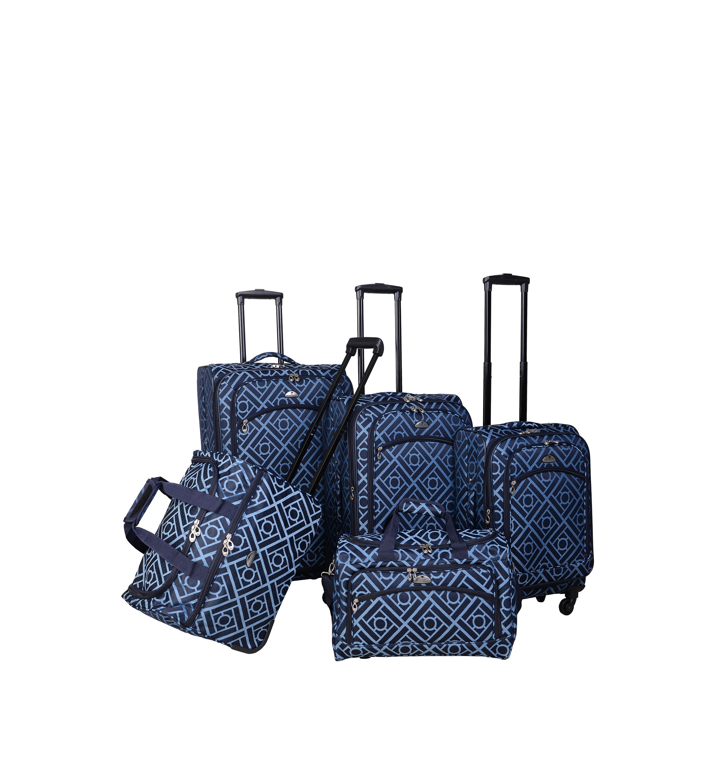 American Flyer Astor Collection 5-Piece Luggage Set