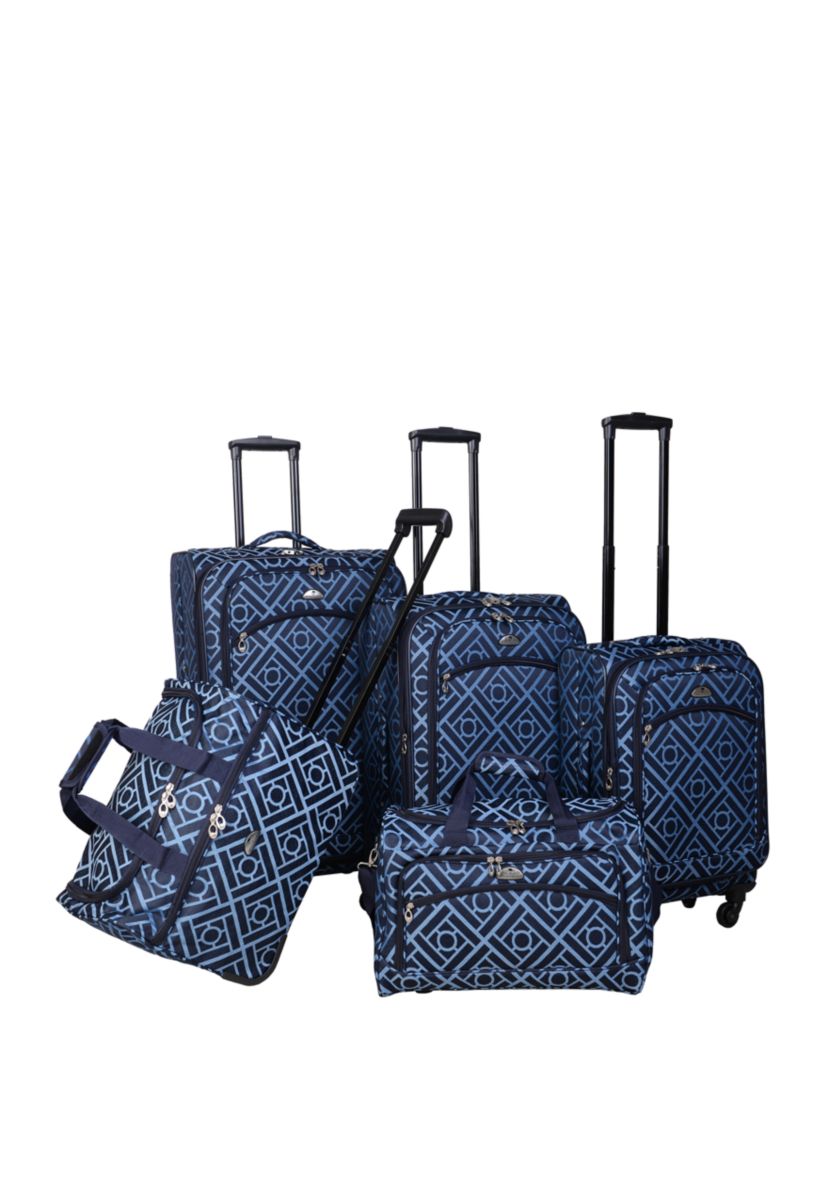 American Flyer Astor Collection 5-Piece Luggage Set