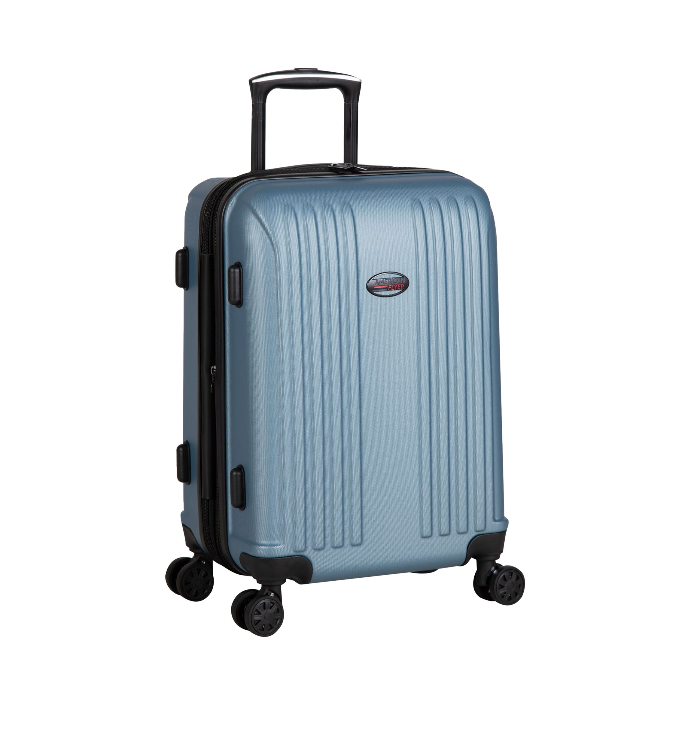 American Flyer Moraga 3-Piece Hardside Spinner Luggage Set in Red