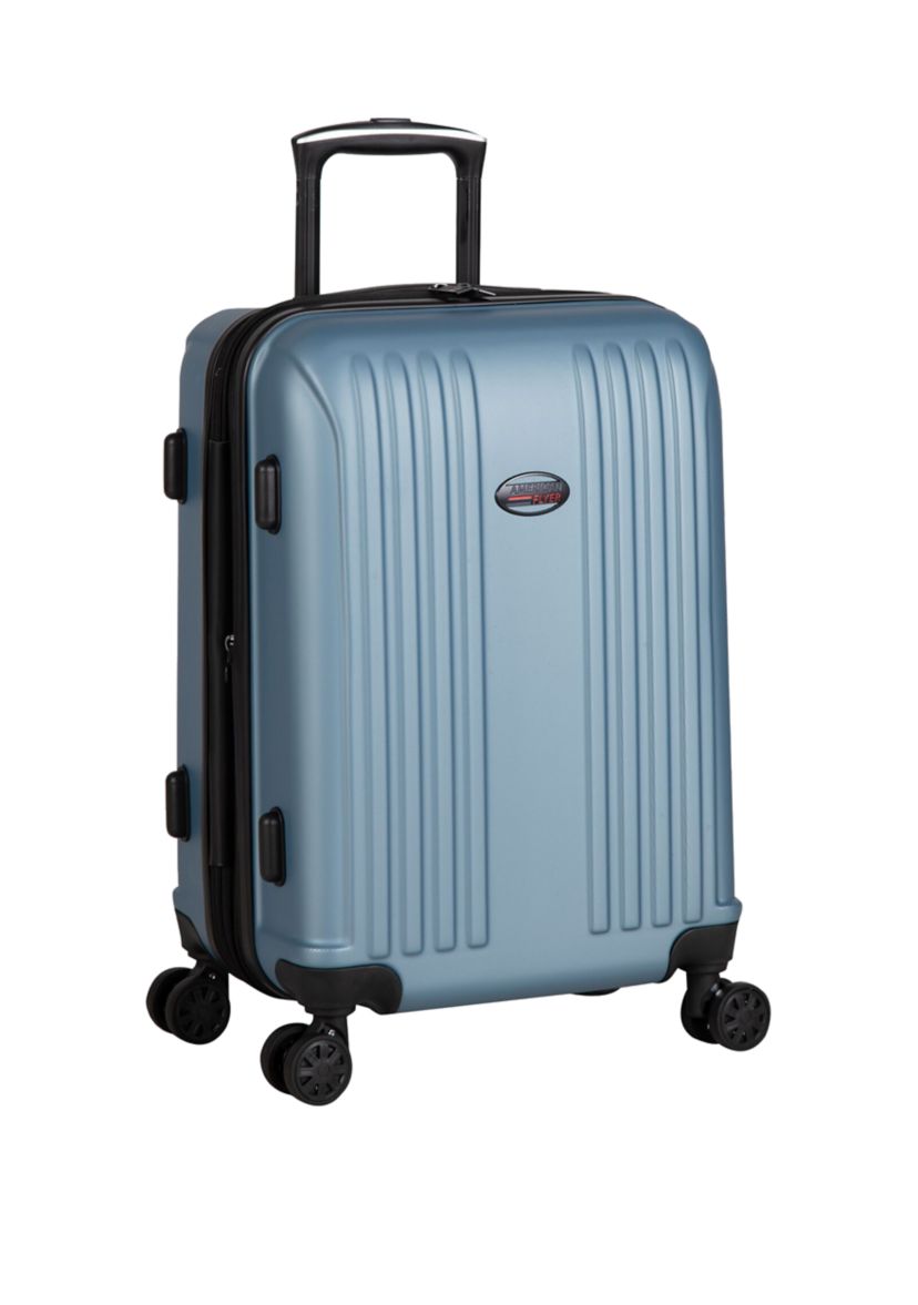 American Flyer Moraga 3-Piece Hardside Spinner Luggage Set in Dusk Blue