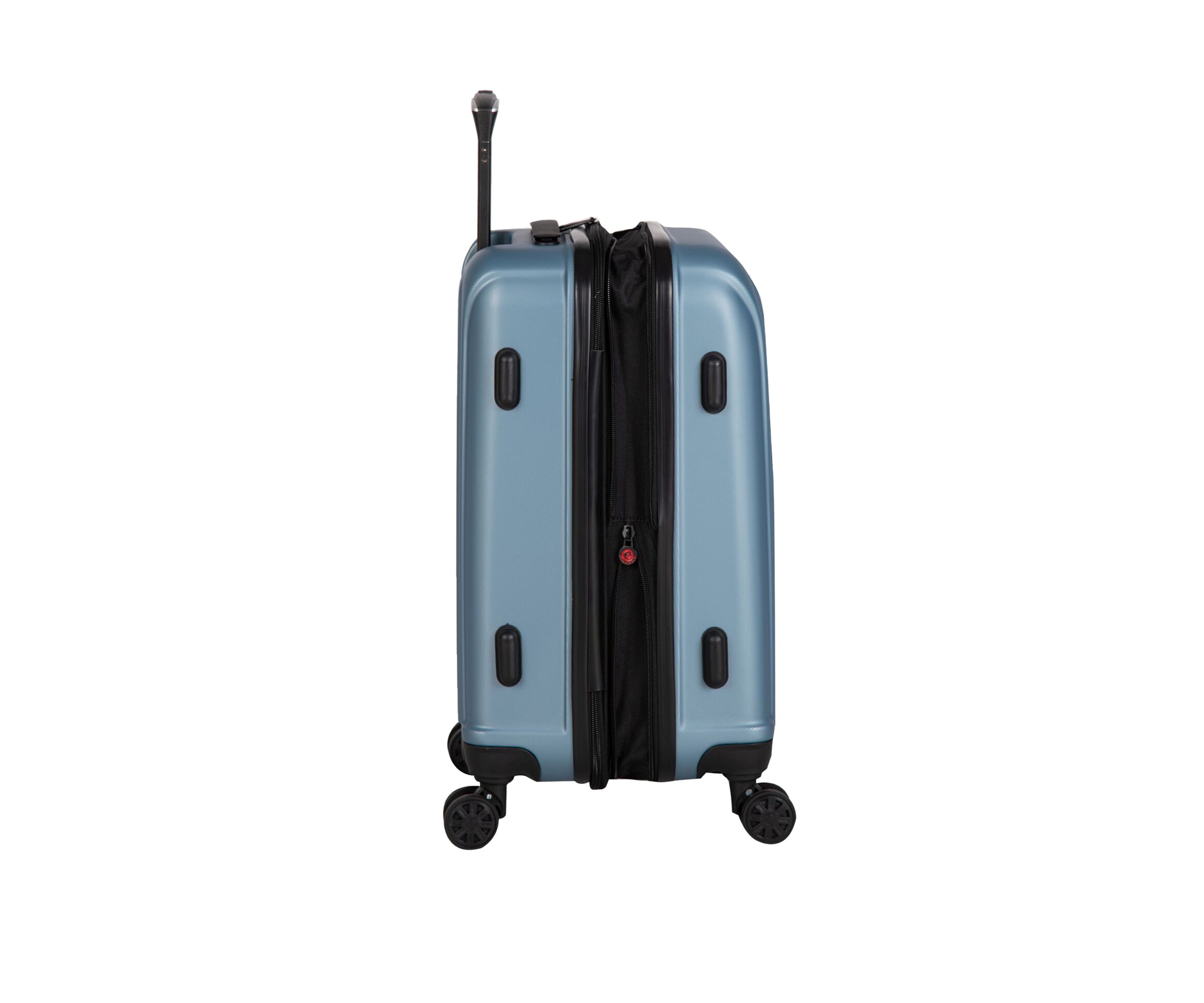 American Flyer Moraga 3-Piece Hardside Spinner Luggage Set in Dusk Blue