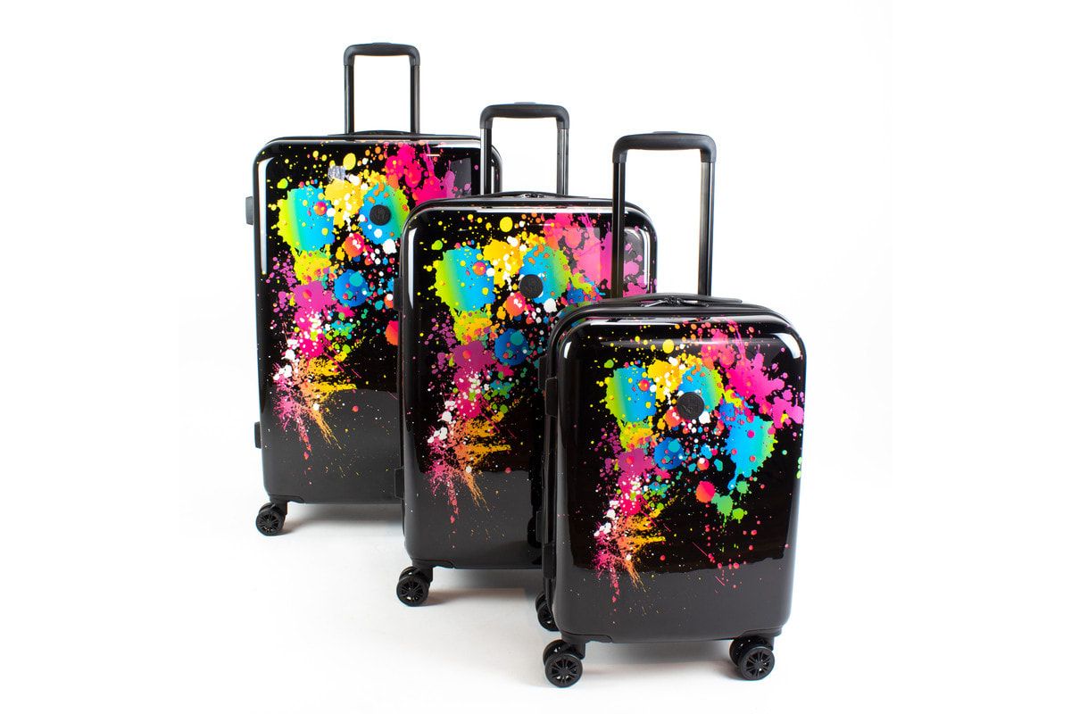 Body Glove Bursts 3-Piece Hardside Spinner Set