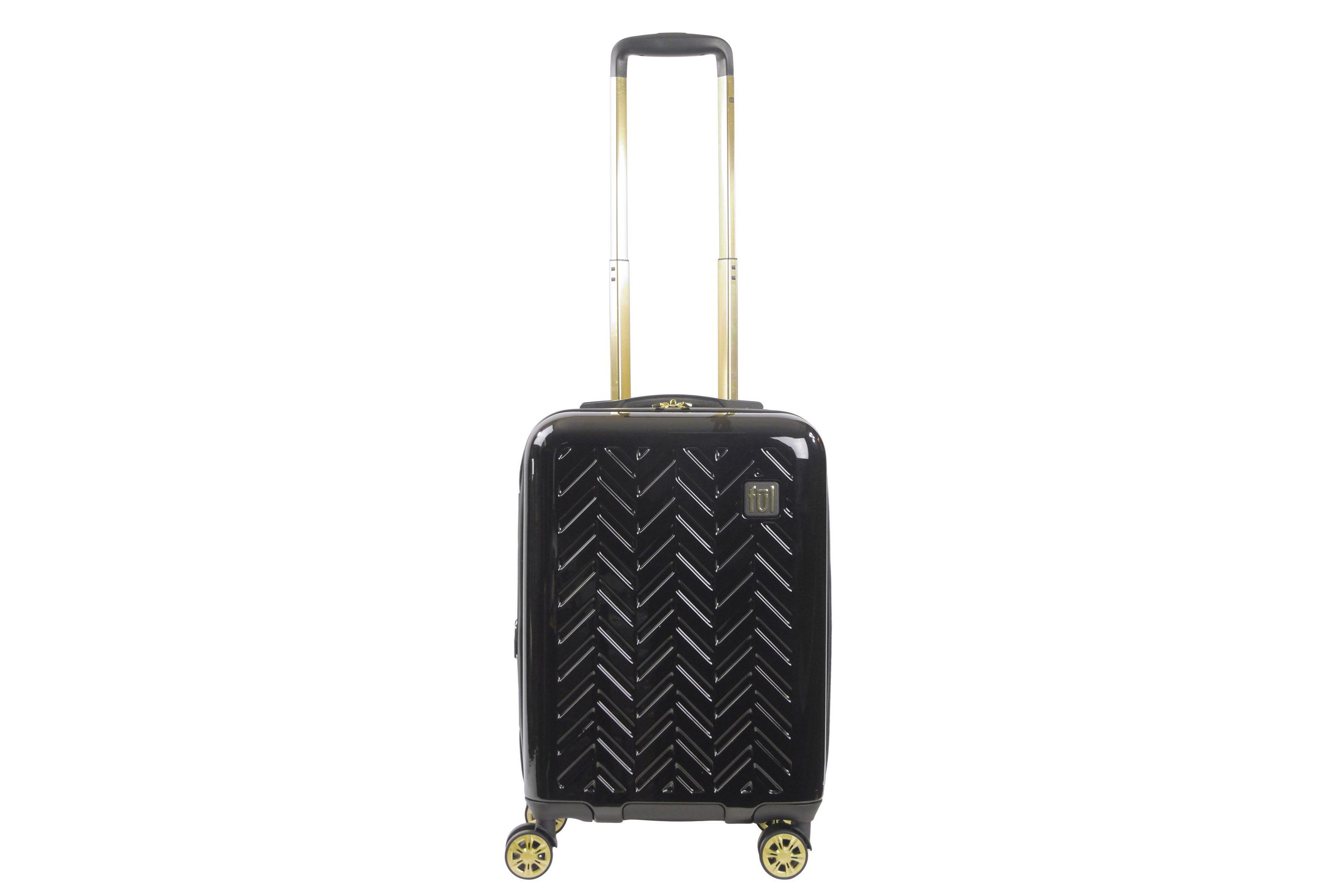 Ful Groove 22 inch Hardside Spinner luggage,  Black