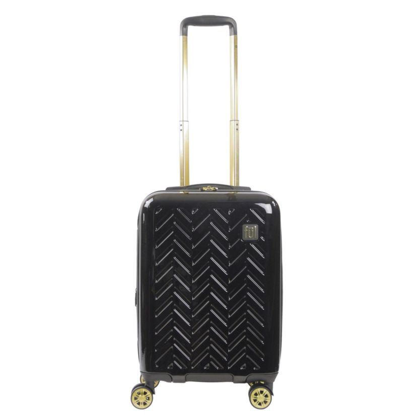 Ful Groove 22 inch Hardside Spinner luggage,  Black