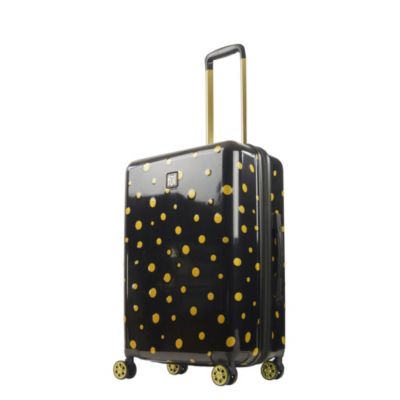 Ful Impulse Mixed Dots Hardside Spinner 26" Luggage, White