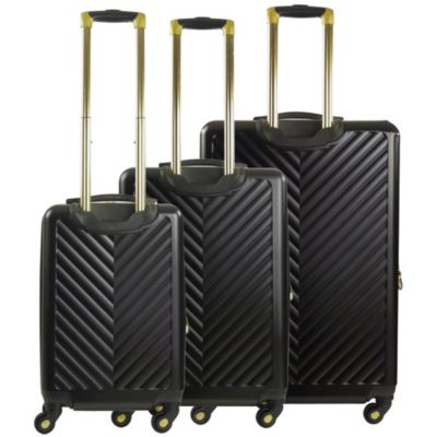 ADDIE HARDSIDE SPINNER 3 PIECE SET Black