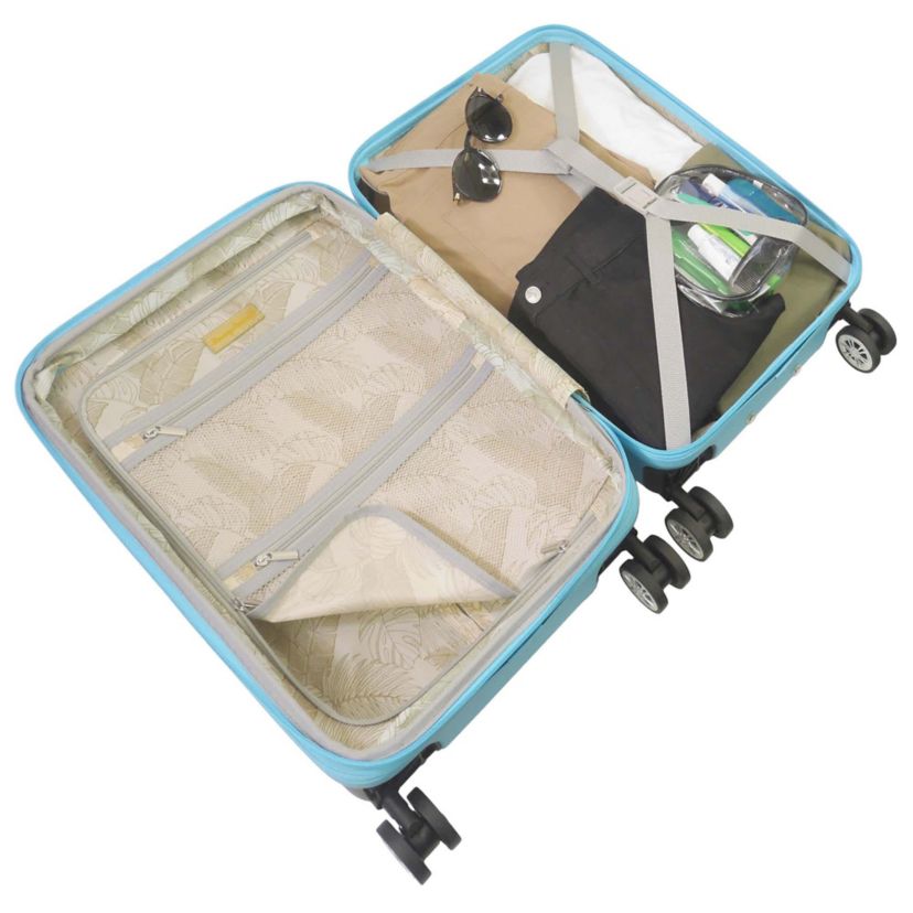 Tommy Bahama® 3-Piece Hardside Luggage Set with 3D Pineapple | Belk