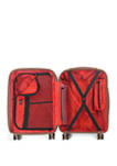 Textured Mickey Mouse Hard Sided Rolling Luggage
