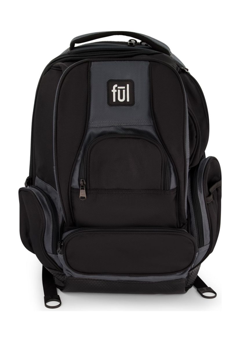 Big Easy Water Resistant 17" Fūl Backpack Navy Grey