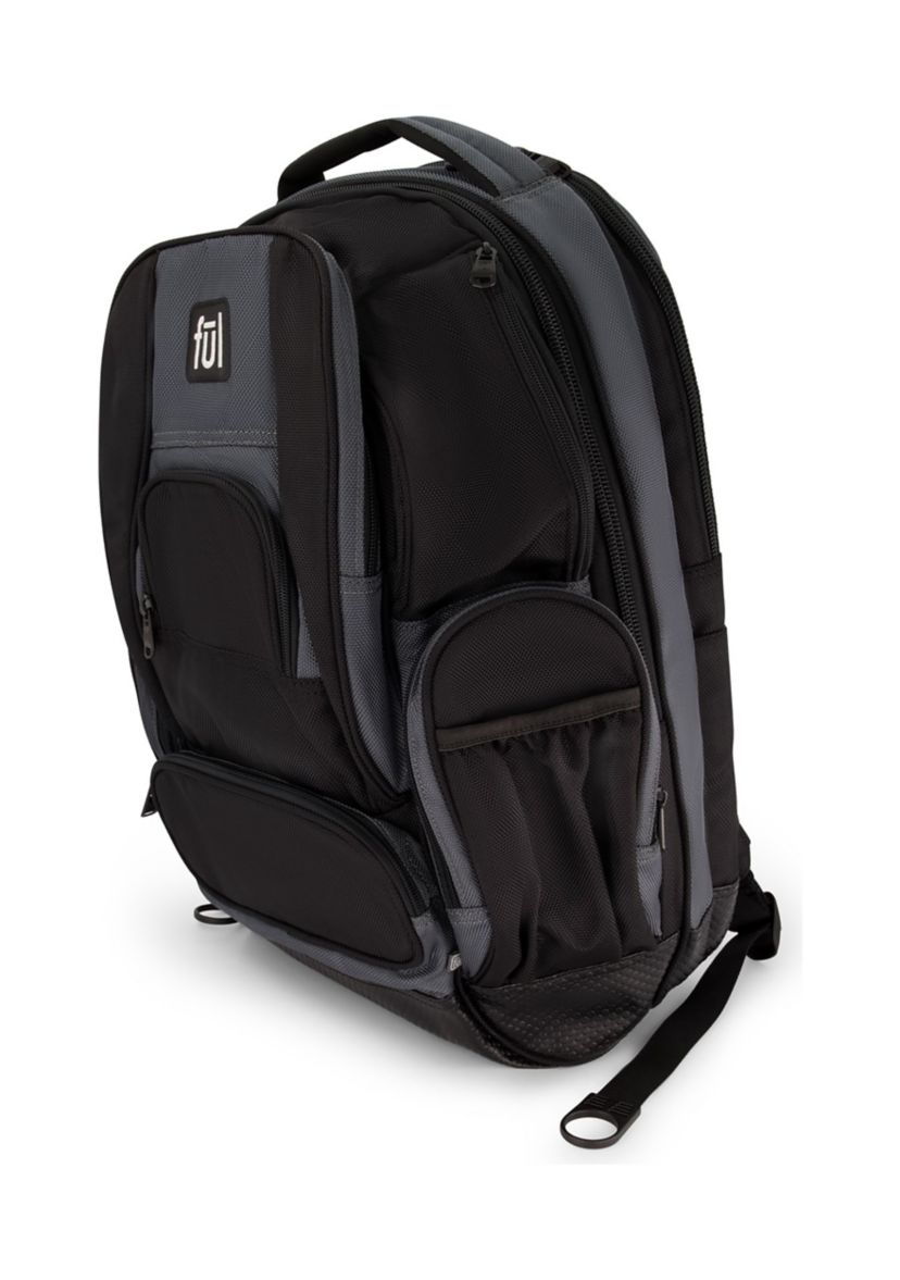 Big Easy Water Resistant 17" Fūl Backpack Navy Grey