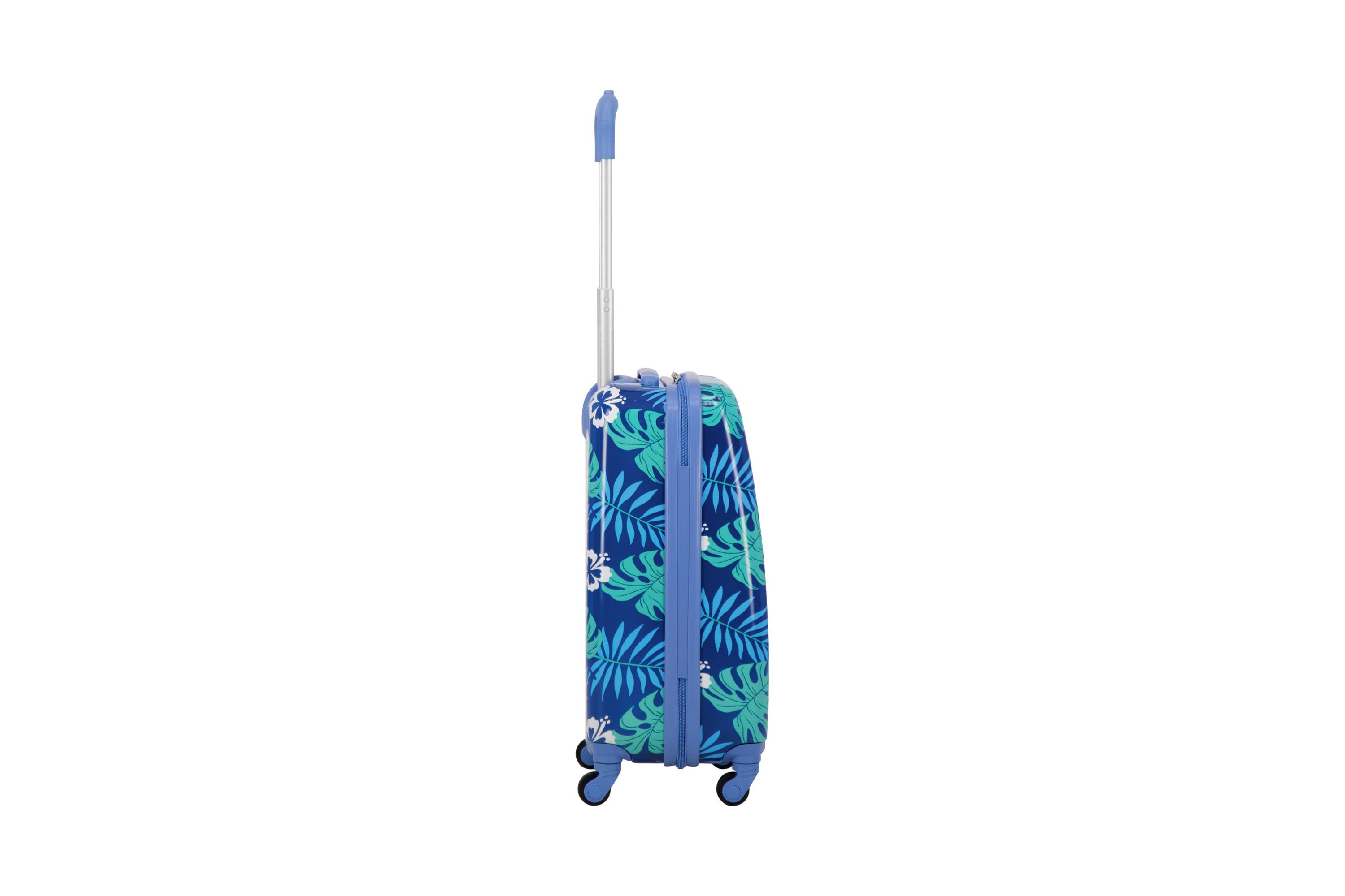 Disney Ful Stitch Tropical Leaves Kids 21" Luggage