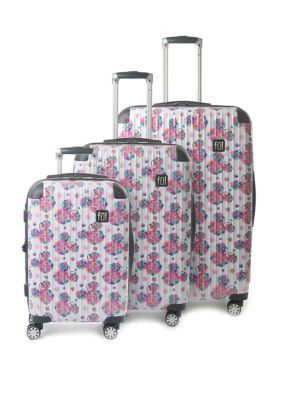 Rockland Melbourne 3 Piece ABS Luggage Set | belk