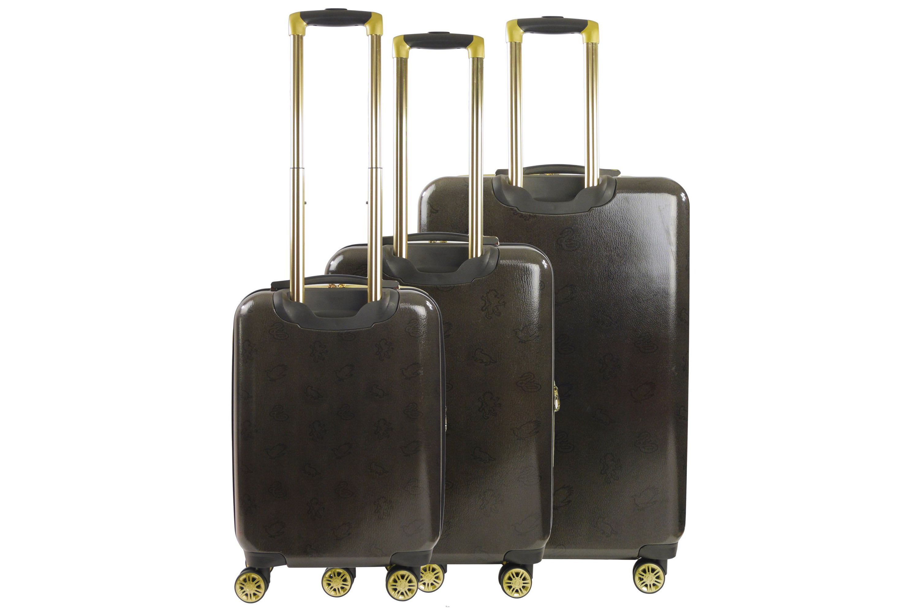 WB Harry Potter Ful Hogwart Express Hardside Printed Abs 3PC Luggage Set Black