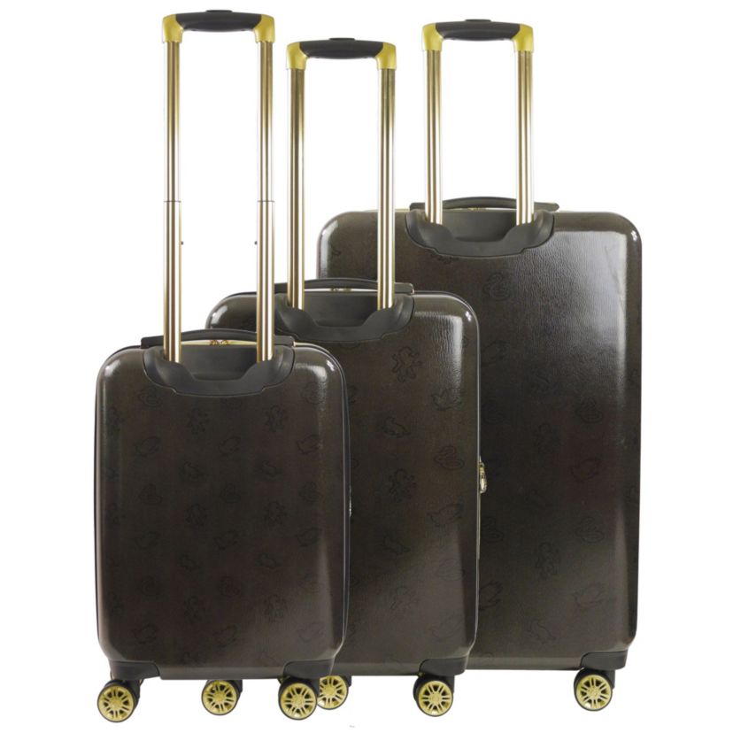 WB Harry Potter Ful Hogwart Express Hardside Printed Abs 3PC Luggage Set Black