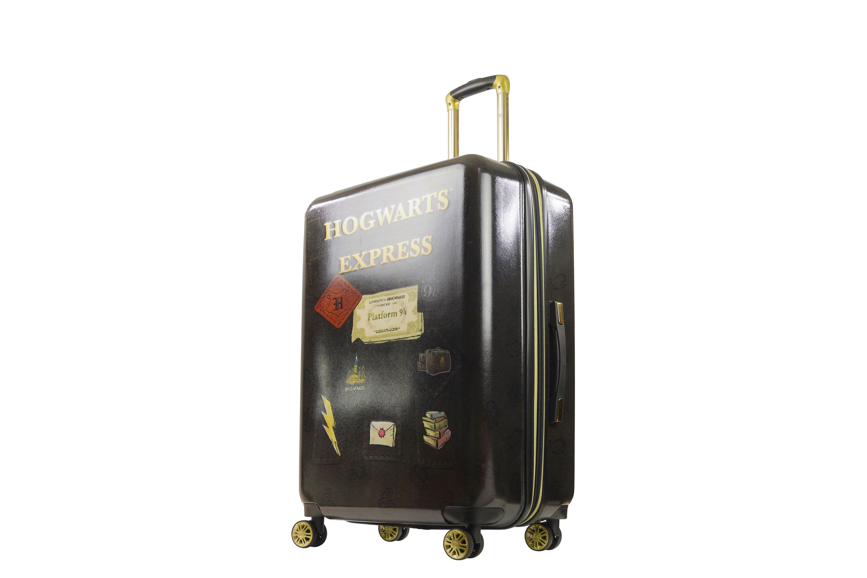WB Harry Potter Ful Hogwart Express Hardside Printed Abs 29 Inch Luggage Black