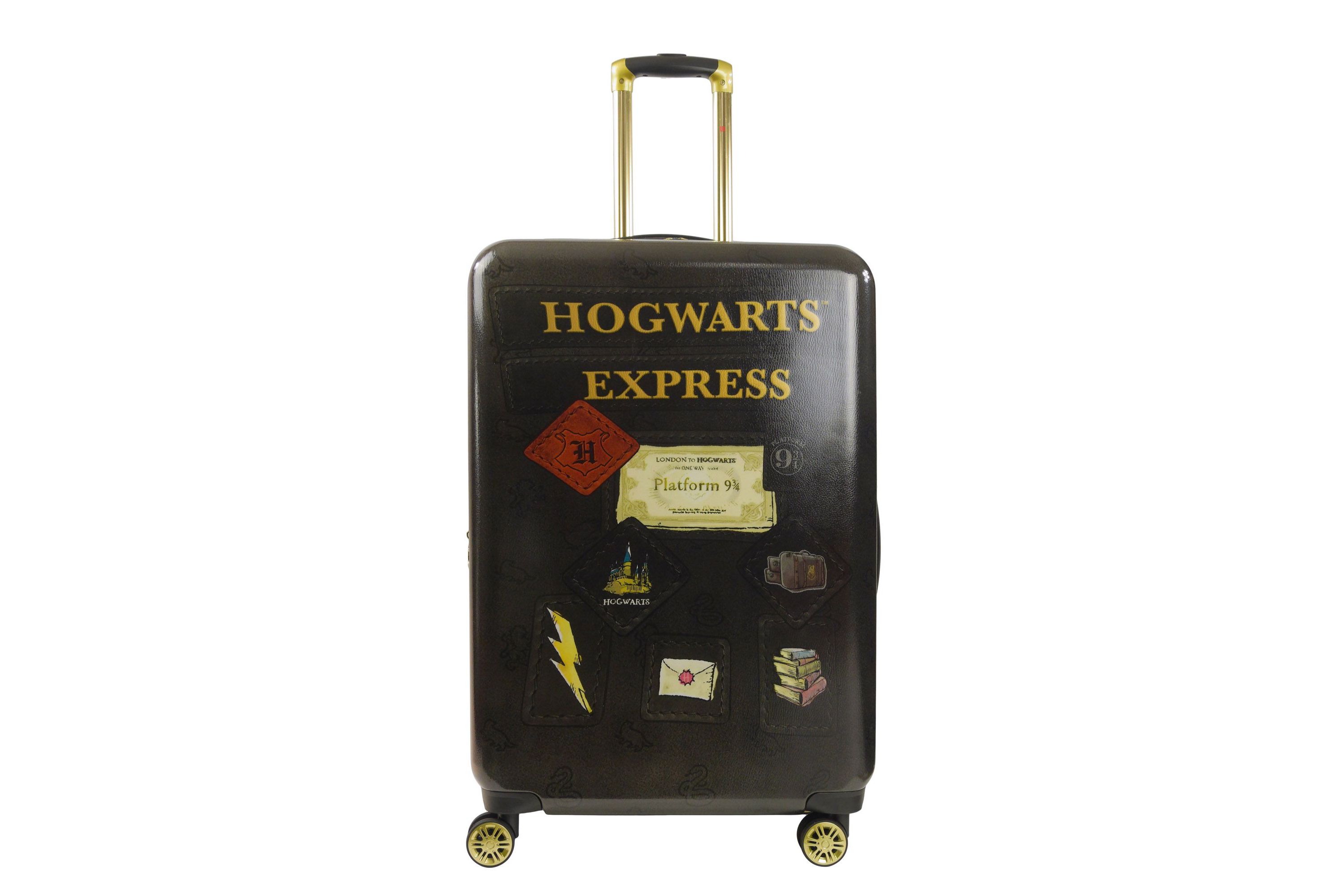 WB Harry Potter Ful Hogwart Express Hardside Printed Abs 29 Inch Luggage Black