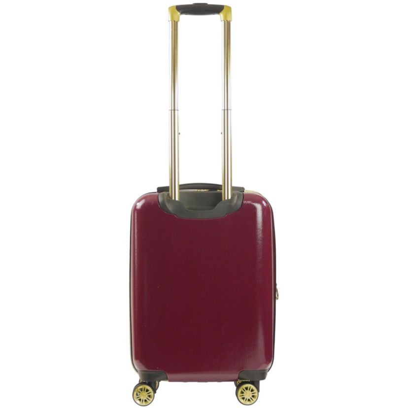 WB Harry Potter Ful Hogwart Express Hardside Printed Abs 21 Inch Luggage Burgundy