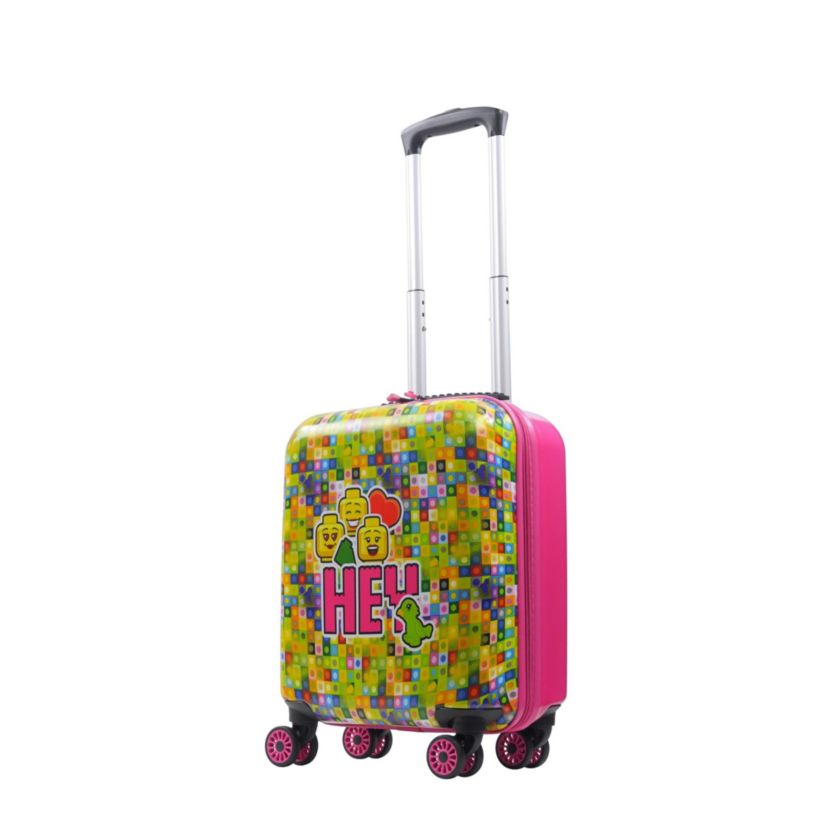 Lego Play Date minifigures, Hey 18" kids carry-on Luggage