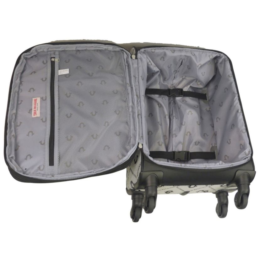True Religion Soft Sided 23" Expandable, Spinner Luggage