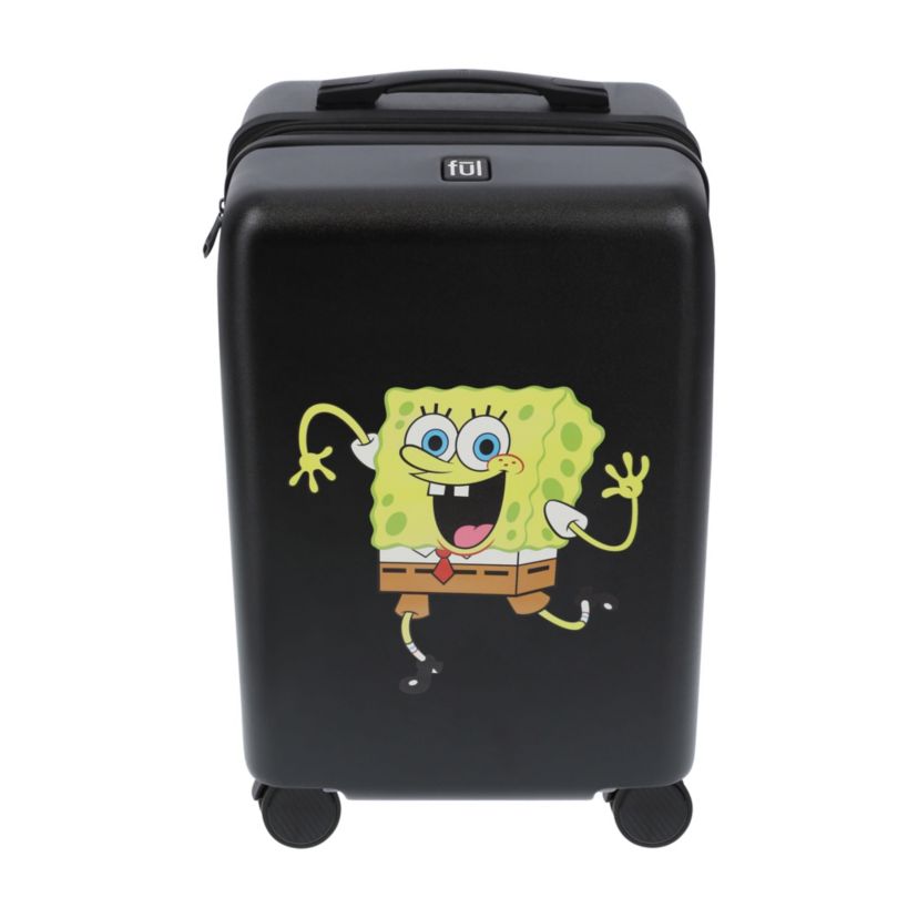 NICKELODEON SPONGEBOB FUL 22.5"CARRY-ON LUGGAGE