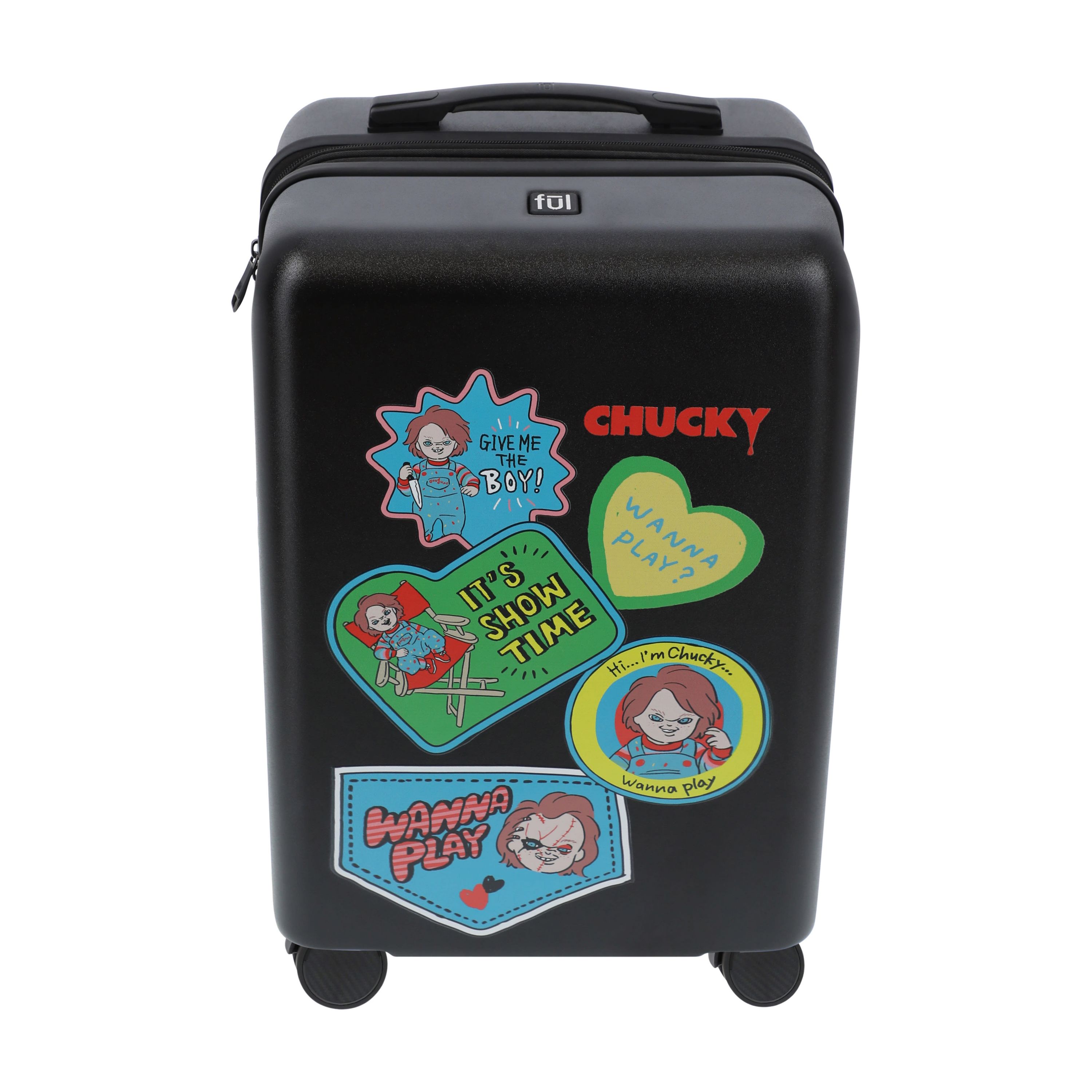 UNIVERSAL STUDIOS CHUCKY FUL 22.5" CARRY-ON LUGGAGE