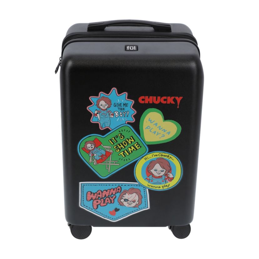 UNIVERSAL STUDIOS CHUCKY FUL 22.5" CARRY-ON LUGGAGE