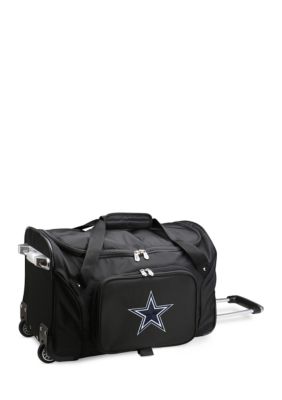 Dallas Cowboys 22 2-Wheeled Duffel Bag - Black - No Size