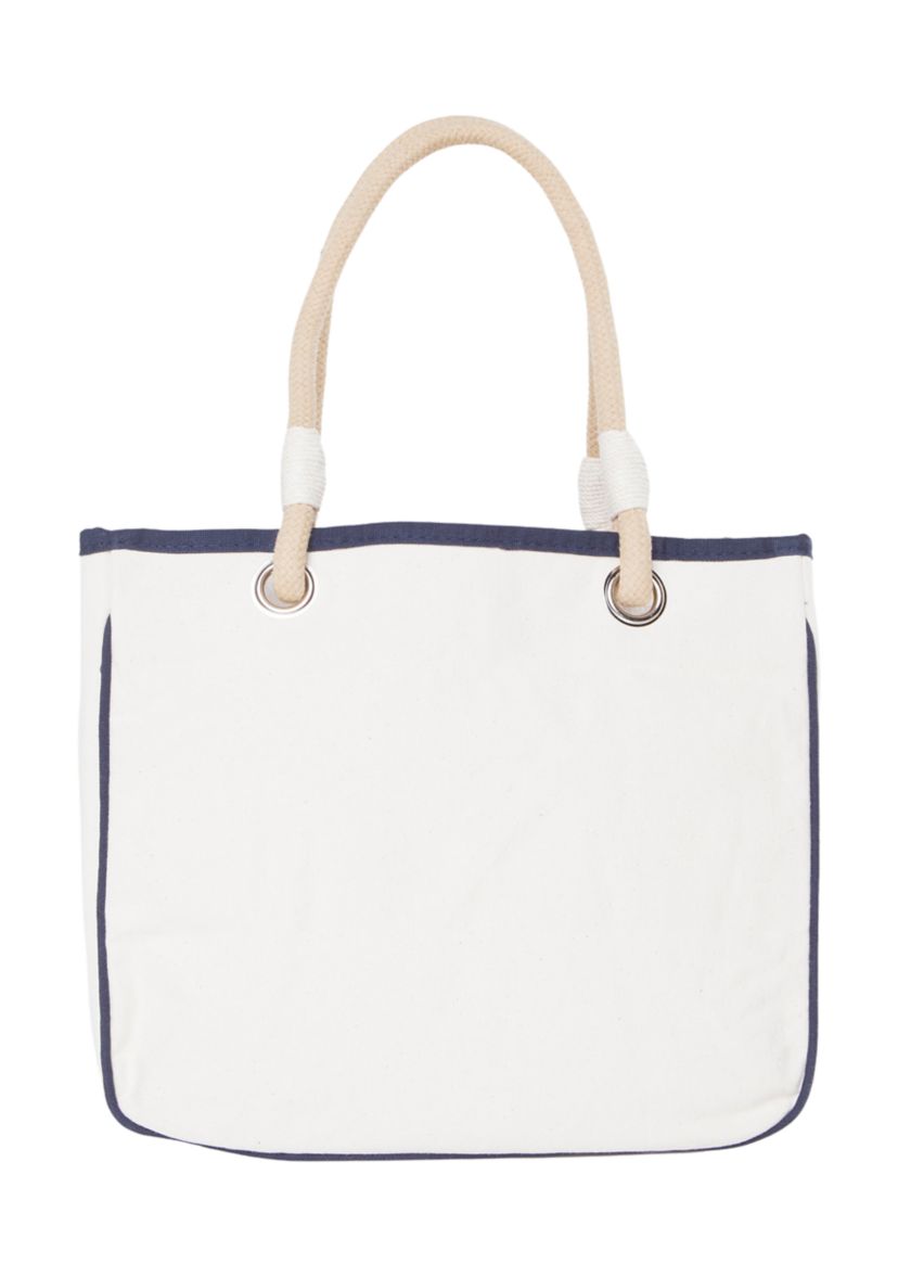 Rope Tote Natural & Emerald