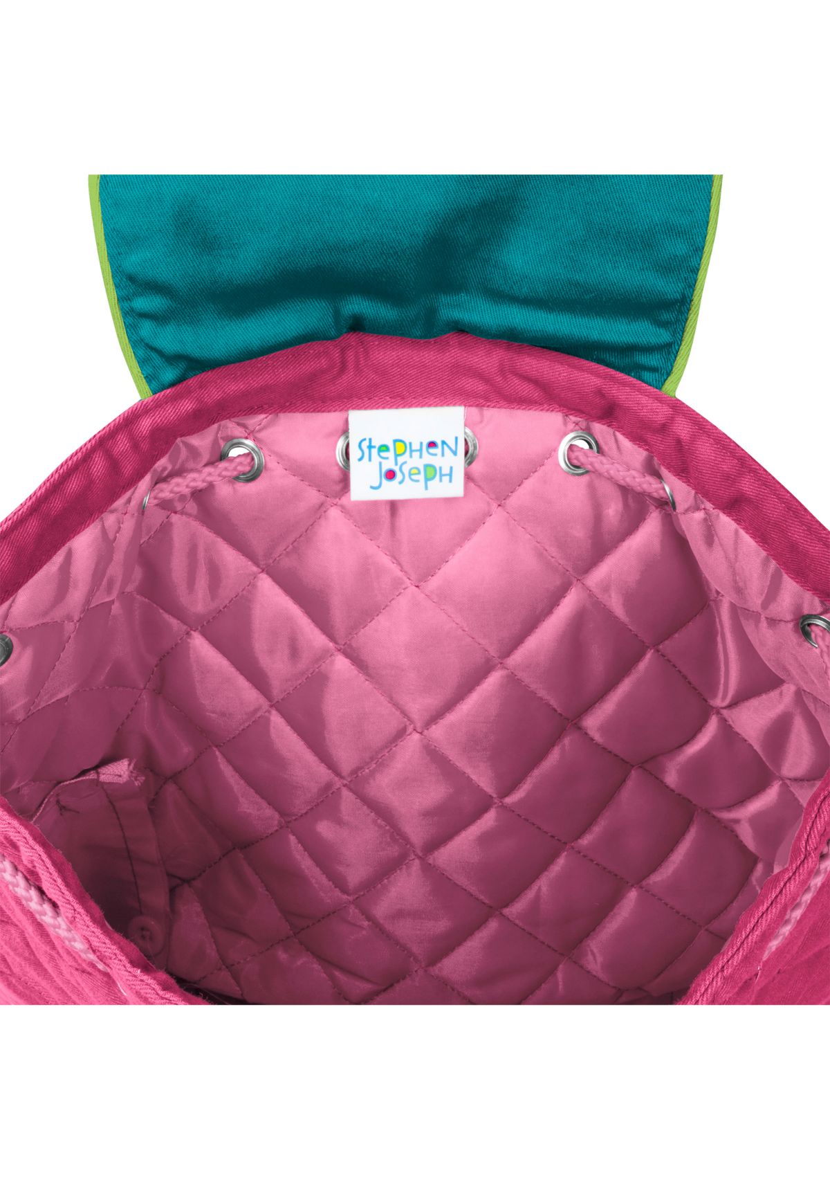 Quilted Rainbow Backpack
