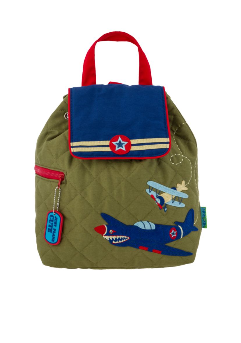 Airplane Quilted Backpack
