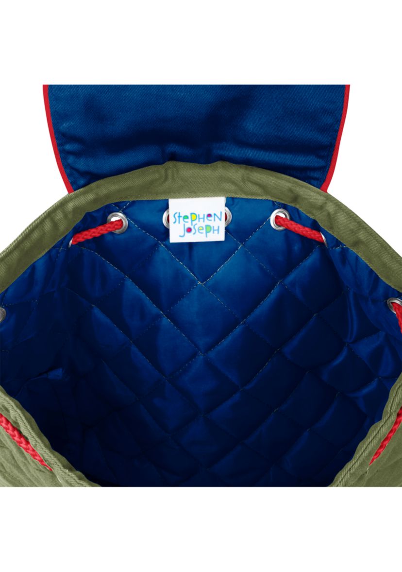 Airplane Quilted Backpack