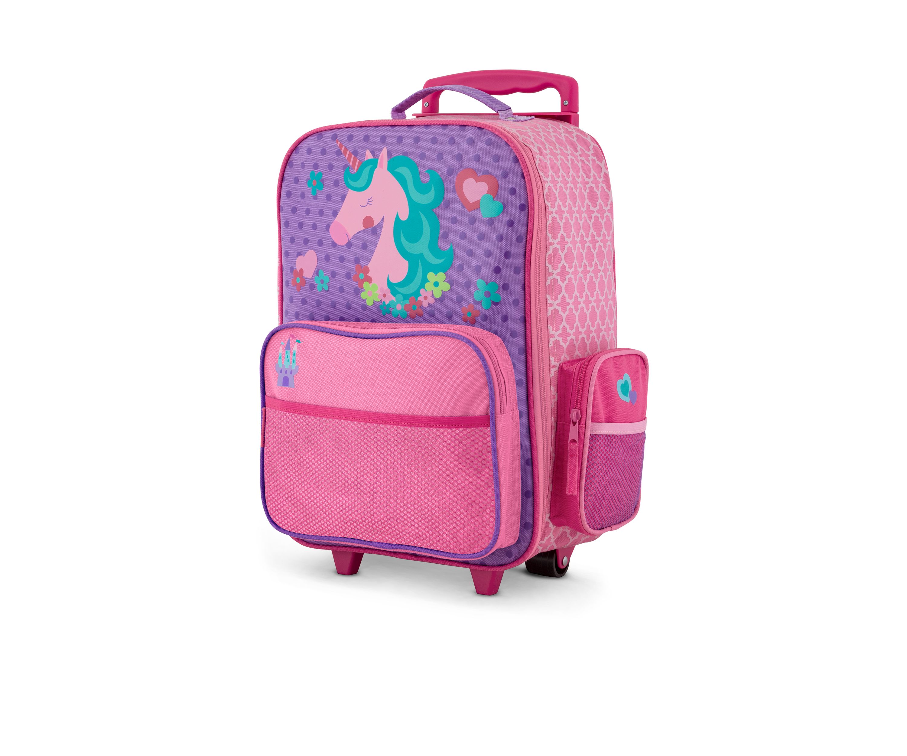 Stephen Joseph Classic Rolling Luggage Unicorn