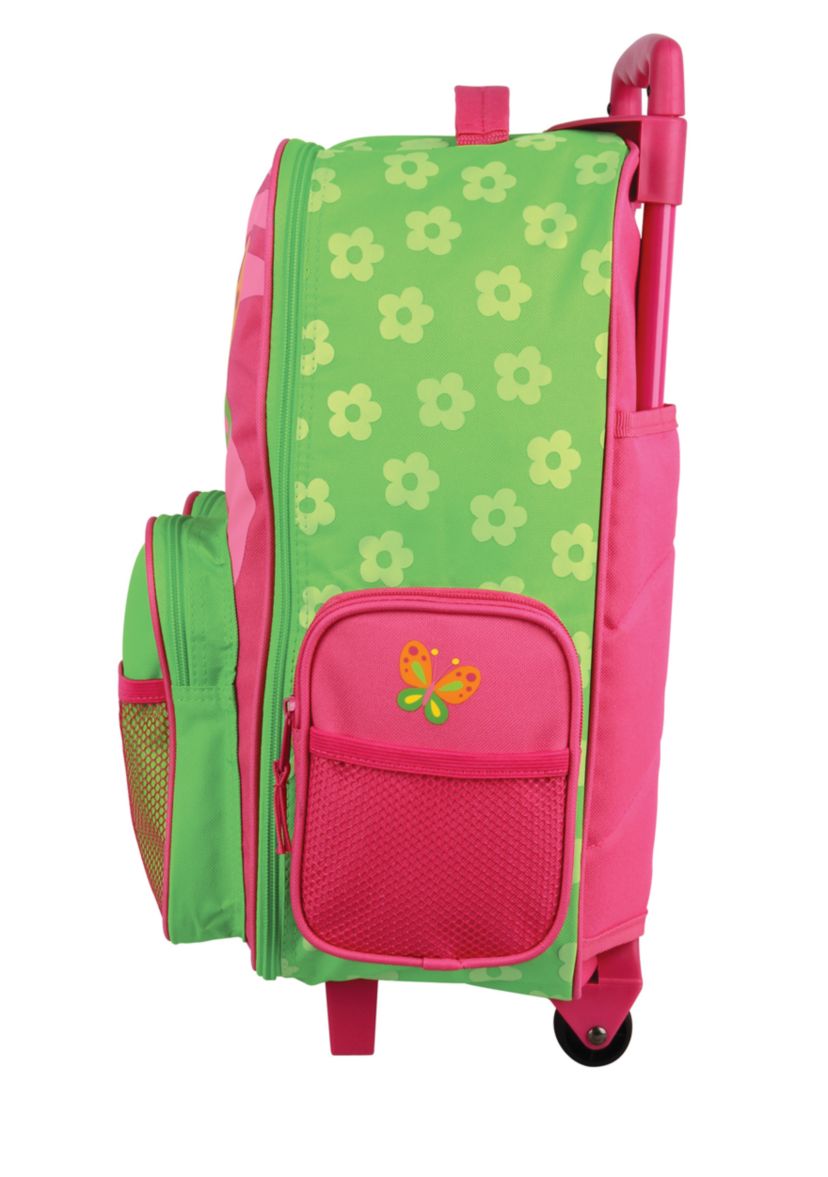 Stephen Joseph Classic Rolling Luggage Butterfly