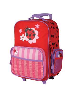 Stephen Joseph Stephen Joseph Classic Rolling Luggage Ladybug belk