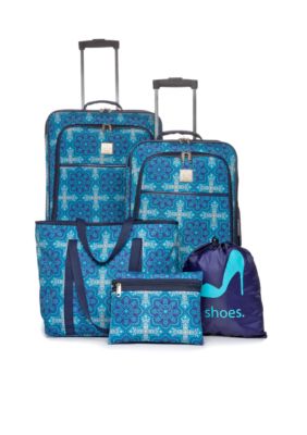 Modern. Southern. Home.™ Moroccan Medallion 5-Piece Luggage Set | belk