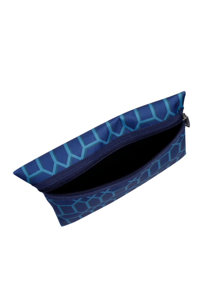 Navy  Geometric Diamond Luggage Set 5-Piece