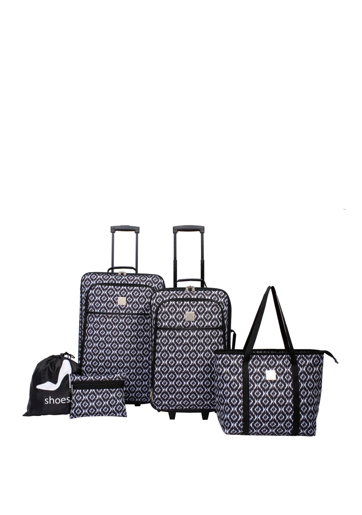 Ikat 5 Piece Luggage Set