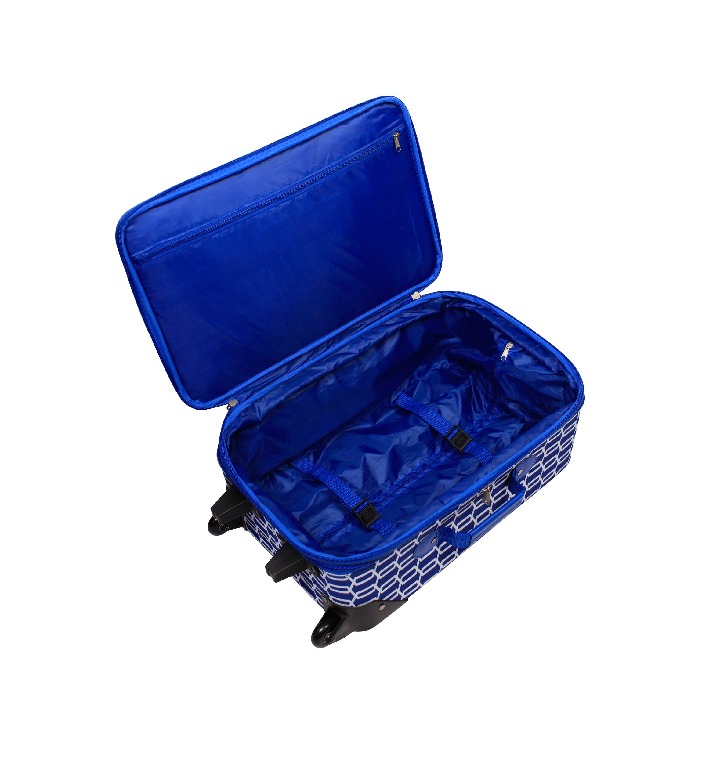 Delta Geometric Mix 5 Piece Luggage Set