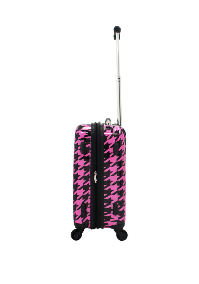 Houndstooth 20 in Roller Suitcase