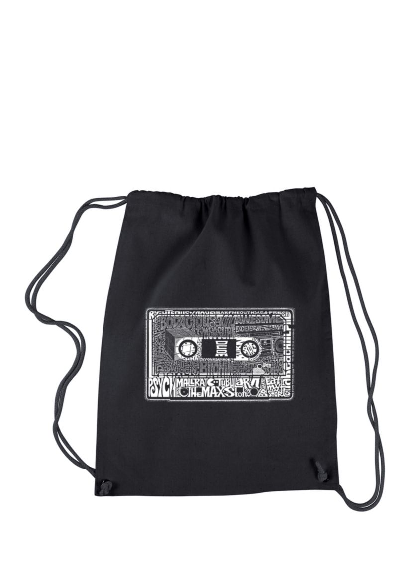 Drawstring Backpack-The 80s
