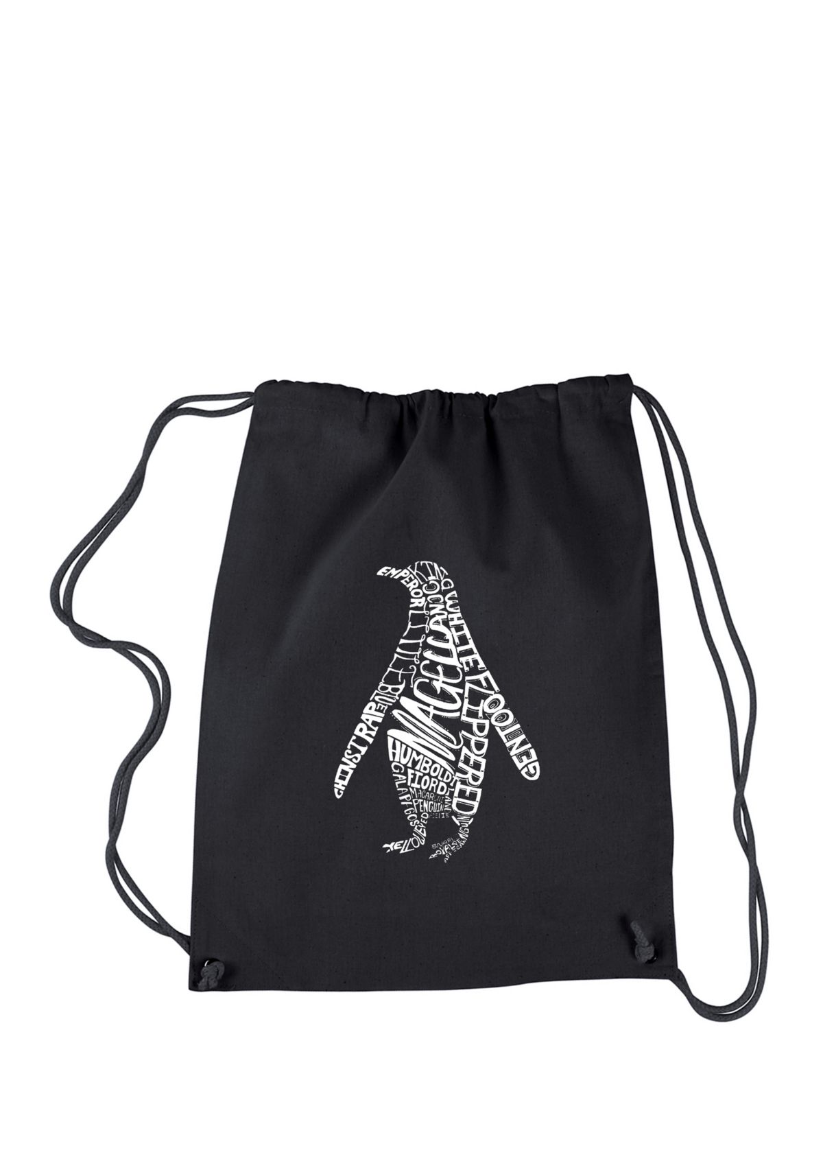 Drawstring Backpack - Penguin