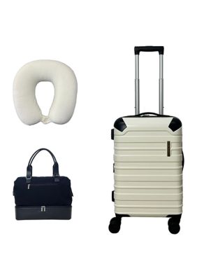 SOLITE Addison 3-Piece Hardside Spinner Luggage Set, 66% Off