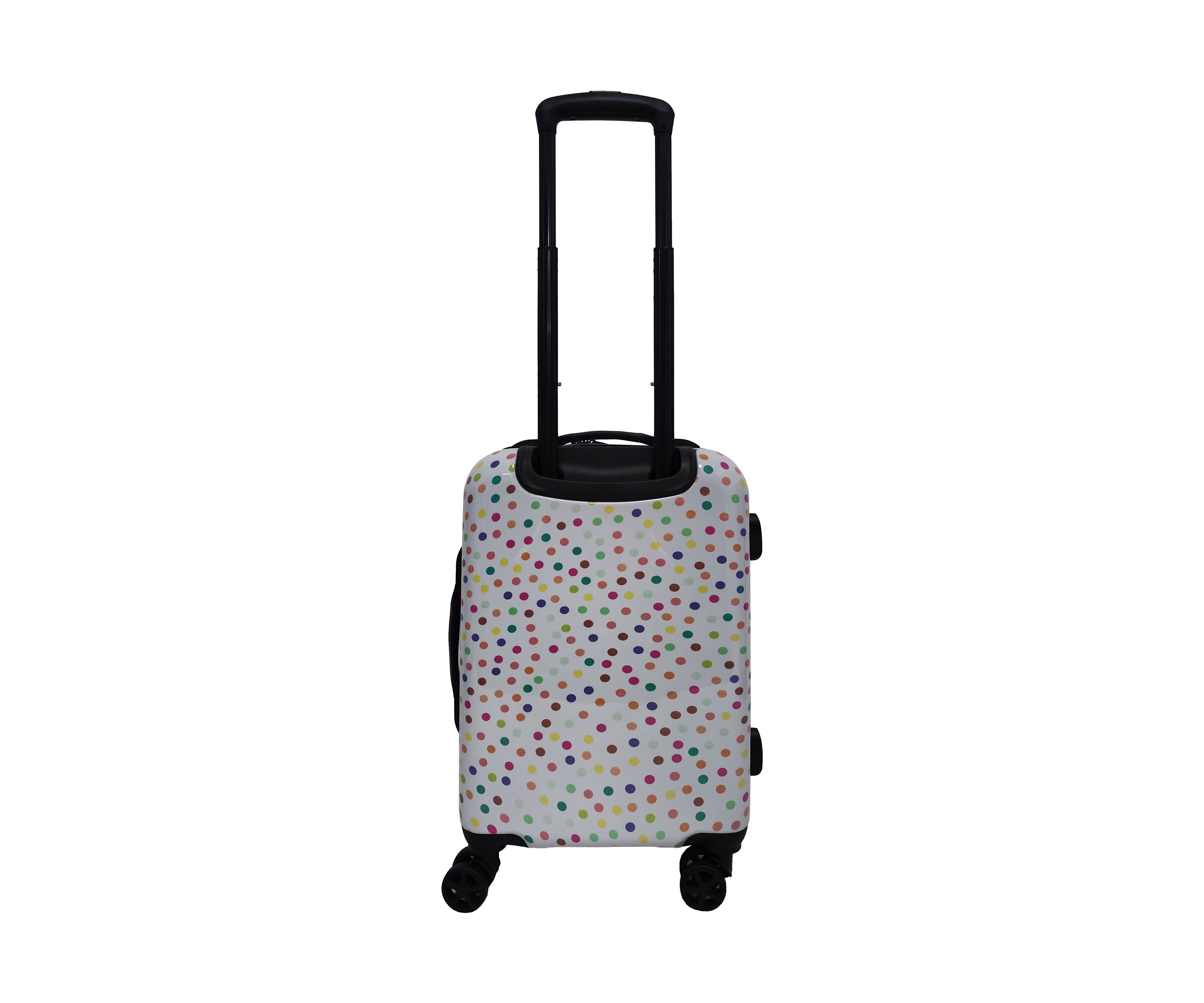 Arles Confetti Dots Expandable Spinner Luggage