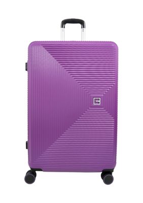 Solite Kingston Expandable Spinner Luggage Purple 22 in