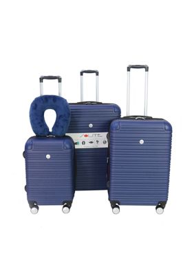 Vintage Rolling Luggage Set Spinner Women Travel Bag Suitcase